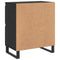 vidaXL Sideboards 2 pcs Black oak 120 x 35 x 70 cm Engineered wood