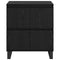 vidaXL Sideboards 2 pcs Black oak 120 x 35 x 70 cm Engineered wood