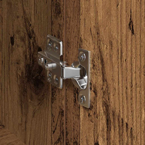 vidaXL Sideboards 2 pcs Old wood 120 x 35 x 70 cm Engineered wood