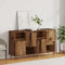 vidaXL Sideboards 2 pcs Old wood 120 x 35 x 70 cm Engineered wood