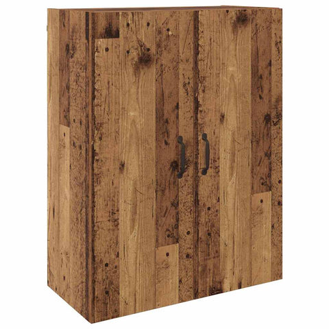 vidaXL Wall Mounted Cabinets 2 pcs Old wood 69.5 x 34 x 90 cm