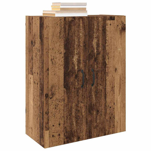 vidaXL Wall Mounted Cabinets 2 pcs Old wood 69.5 x 34 x 90 cm