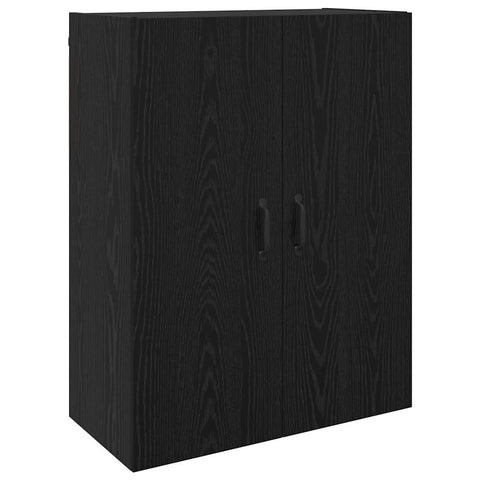 vidaXL Wall Mounted Cabinets 2 pcs Black oak 69.5 x 34 x 90 cm