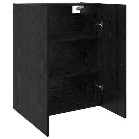 vidaXL Wall Mounted Cabinets 2 pcs Black oak 69.5 x 34 x 90 cm