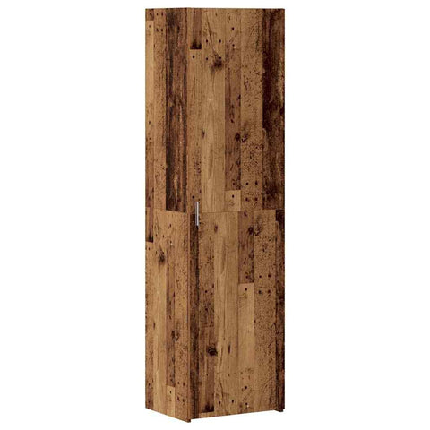 vidaXL Storage Cabinet Old wood 50 x 41 x 225 cm Engineered wood