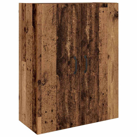 vidaXL Highboard 2 pcs Old wood 69.5 x 34 x 180 cm Engineered wood