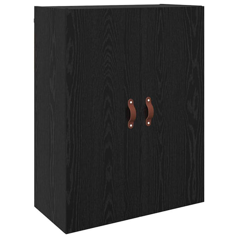 vidaXL Wall Mounted Cabinets 2 pcs Black oak 69.5 x 34 x 90 cm