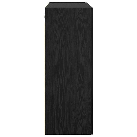 vidaXL Wall Mounted Cabinets 2 pcs Black oak 69.5 x 34 x 90 cm