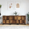 vidaXL Sideboards 3 pcs Old wood 180 x 35 x 70 cm Engineered wood