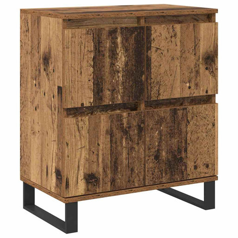 vidaXL Sideboards 3 pcs Old wood 180 x 35 x 70 cm Engineered wood