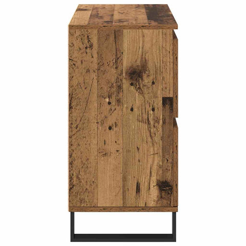 vidaXL Sideboards 3 pcs Old wood 180 x 35 x 70 cm Engineered wood
