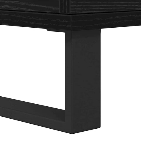 vidaXL Sideboards 3 pcs Black oak 180 x 35 x 70 cm Engineered wood
