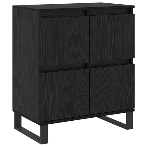 vidaXL Sideboards 3 pcs Black oak 180 x 35 x 70 cm Engineered wood