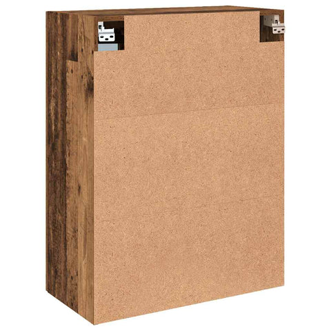 vidaXL Wall Mounted Cabinets 2 pcs Old wood 69.5 x 34 x 90 cm