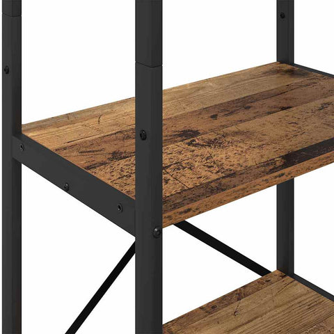 vidaXL Bookshelf Old Wood 56 x 34 x 171 cm Engineered Wood