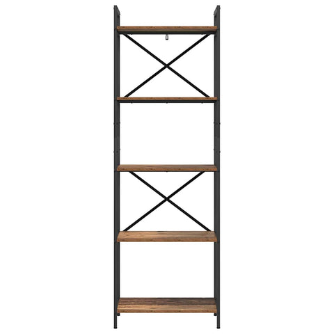 vidaXL Bookshelf Old Wood 56 x 34 x 171 cm Engineered Wood