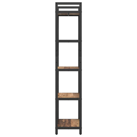 vidaXL Bookshelf Old Wood 56 x 34 x 171 cm Engineered Wood