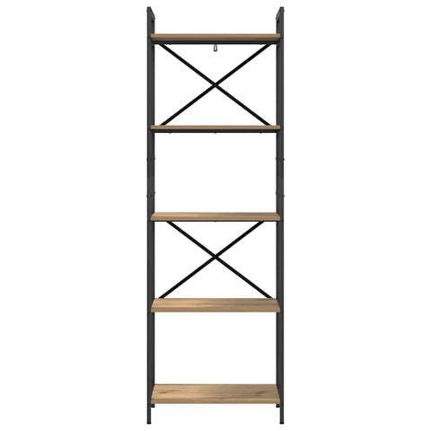 vidaXL Bookshelf Artisan Oak 56 x 34 x 171 cm Engineered Wood