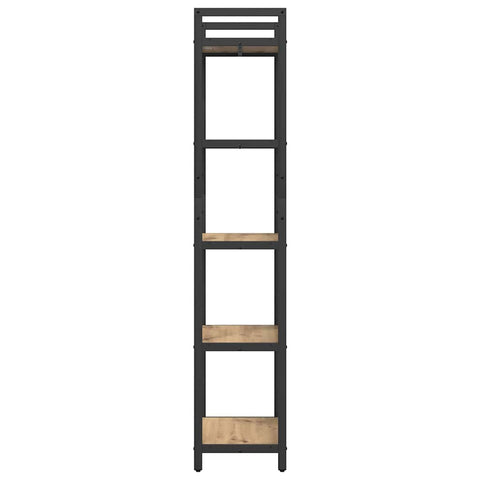 vidaXL Bookshelf Artisan Oak 56 x 34 x 171 cm Engineered Wood