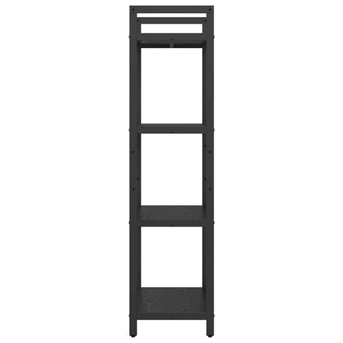 vidaXL Bookshelf Black Oak 56 x 34 x 133.5 cm Engineered Wood