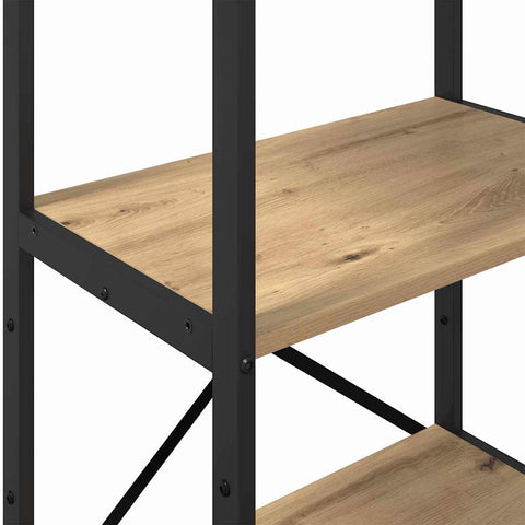 vidaXL Bookshelf Artisan Oak 56 x 34 x 133.5 cm Engineered Wood