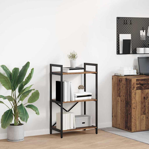 vidaXL Bookshelf Old Wood 56 x 34 x 96 cm Engineered Wood