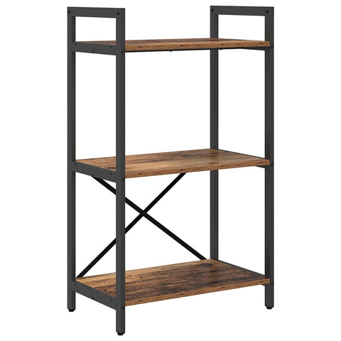 vidaXL Bookshelf Old Wood 56 x 34 x 96 cm Engineered Wood