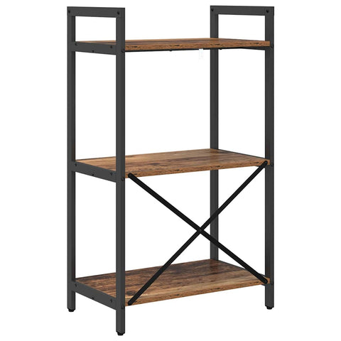 vidaXL Bookshelf Old Wood 56 x 34 x 96 cm Engineered Wood
