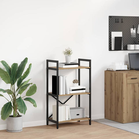 vidaXL Bookshelf Artisan Oak 56 x 34 x 96 cm Engineered Wood