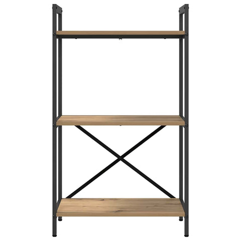 vidaXL Bookshelf Artisan Oak 56 x 34 x 96 cm Engineered Wood