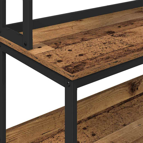 vidaXL Kitchen Shelf Old Wood 60 x 40 x 168 cm Engineered Wood