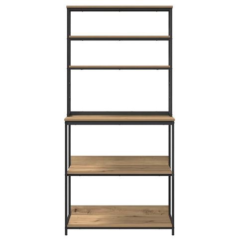 vidaXL Kitchen Shelf Artisan Oak 80 x 40 x 168 cm Engineered Wood