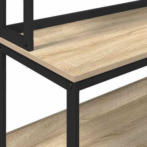vidaXL Kitchen Shelf Sonoma Oak 100 x 40 x 168 cm Engineered Wood