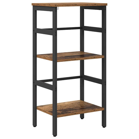 vidaXL Bookshelf Old Wood 40 x 29.5 x 81 cm Engineered Wood