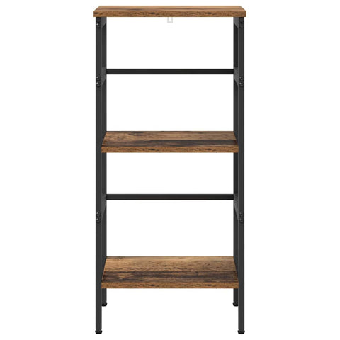 vidaXL Bookshelf Old Wood 40 x 29.5 x 81 cm Engineered Wood