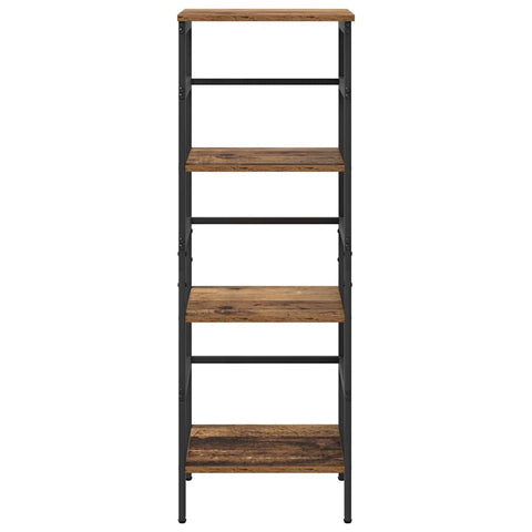 vidaXL Bookshelf Old Wood 40 x 29.5 x 115 cm Engineered Wood
