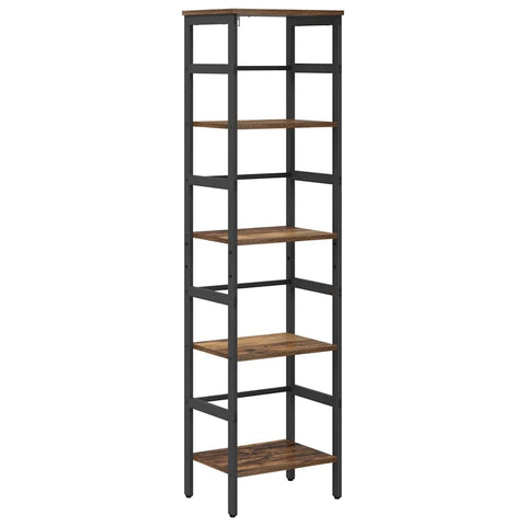 vidaXL Bookshelf Old Wood 40 x 29.5 x 149 cm Engineered Wood