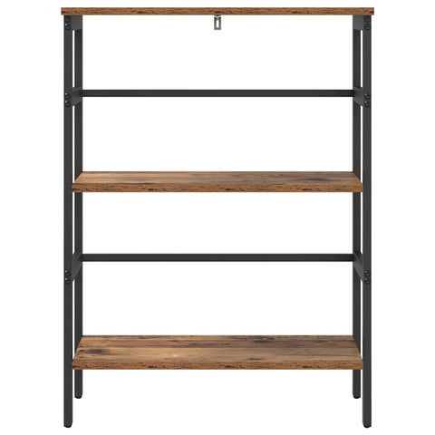vidaXL Bookshelf Old Wood 60 x 29.5 x 81 cm Engineered Wood