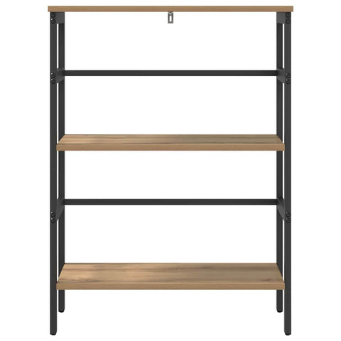 vidaXL Bookshelf Artisan Oak 60 x 29.5 x 81 cm Engineered Wood