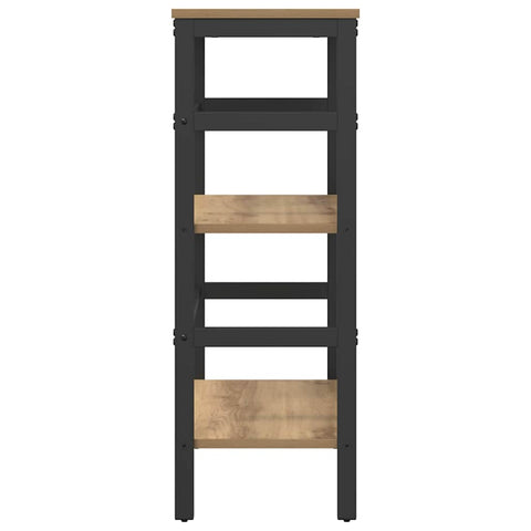 vidaXL Bookshelf Artisan Oak 60 x 29.5 x 81 cm Engineered Wood