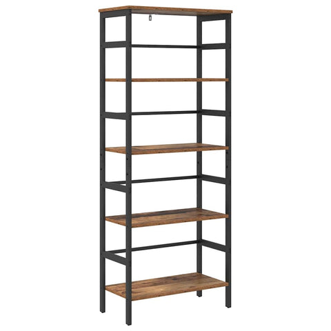 vidaXL Bookshelf Old Wood 60 x 29.5 x 149 cm Engineered Wood