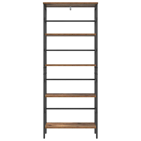 vidaXL Bookshelf Old Wood 60 x 29.5 x 149 cm Engineered Wood