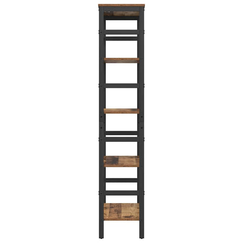 vidaXL Bookshelf Old Wood 60 x 29.5 x 149 cm Engineered Wood