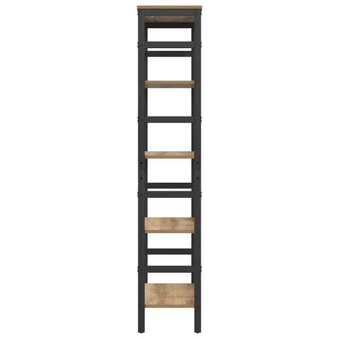 vidaXL Bookshelf Artisan Oak 60 x 29.5 x 149 cm Engineered Wood