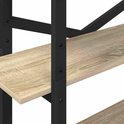 vidaXL Bookshelf Sonoma Oak 100 x 33.5 x 178 cm Engineered Wood