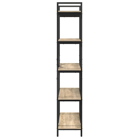 vidaXL Bookshelf Sonoma Oak 100 x 33.5 x 178 cm Engineered Wood