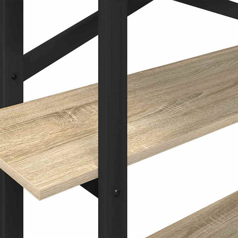 vidaXL Bookshelf Sonoma Oak 100 x 33.5 x 102 cm Engineered Wood