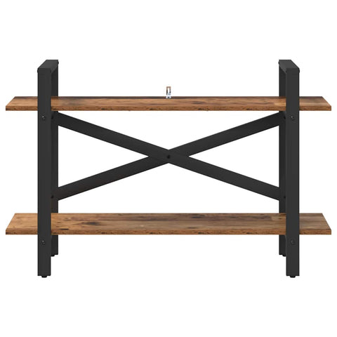 vidaXL Bookshelf Old Wood 100 x 33.5 x 64 cm Engineered Wood