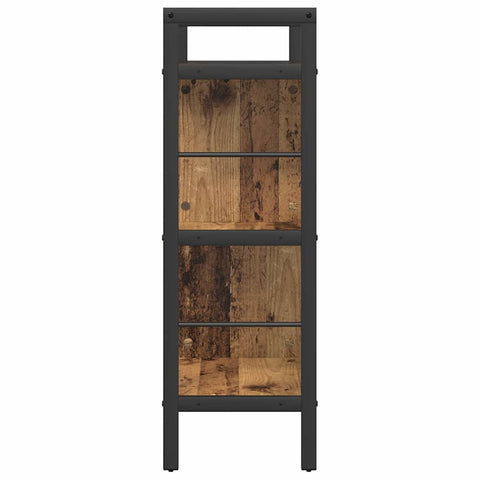 vidaXL Bookshelf Old Wood 75 x 30 x 91 cm Engineered Wood