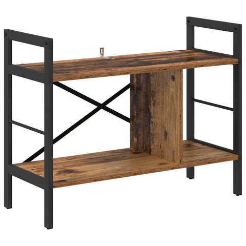 vidaXL Bookshelf Old Wood 75 x 30 x 58.5 cm Engineered Wood